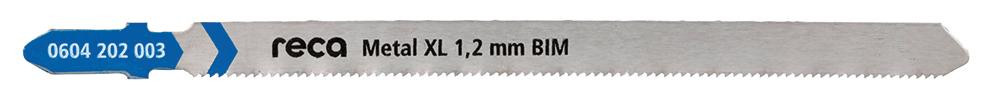 RECA Stichsägeblatt Metal XL 1,2 mm für gerade Schnitte 110/132 mm