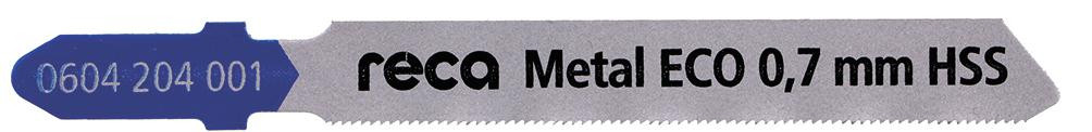 RECA Stichsägeblatt Metal Eco 1,2 mm für gerade Schnitte 55/77 mm
