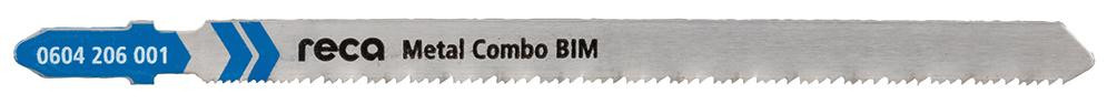 RECA Stichsägeblatt Metal Combo BIM 110/132 mm mit spezieller VARIO-Zahngeometrie