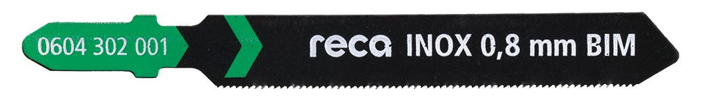 RECA Stichsägeblatt Inox 1,4 mm für gerader Schnitte 57/83 mm