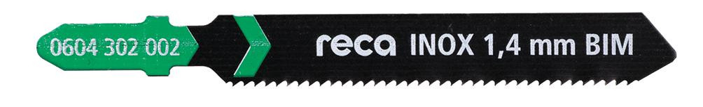 RECA Stichsägeblatt Inox 1,4 mm für gerader Schnitte 57/83 mm