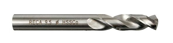RECA Spiralbohrer kurz HSS Co5 DIN 1897-N Durchmesser 12,5 mm Zylinderschaft