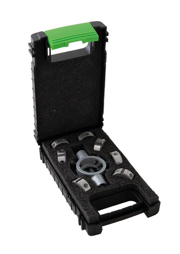 RECA Schneideisen Set M3 bis M12 + Halter