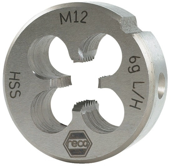 RECA Schneideisen DIN 223B HSS Linksgewinde M5