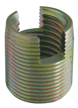 ENSAT Gewindebuchsen M20 / 10 mm Stahl gehärtet und gelb verzinkt