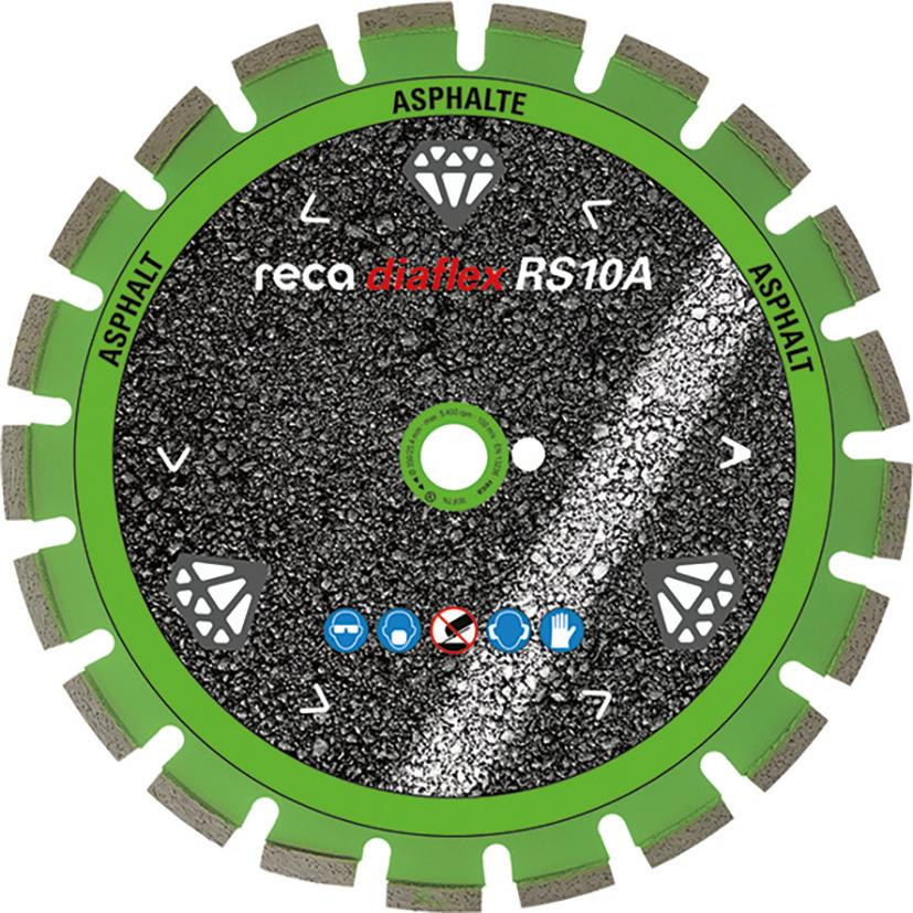 RECA diaflex Diamanttrennscheibe RS10A Asphalt 500/25,4 mm