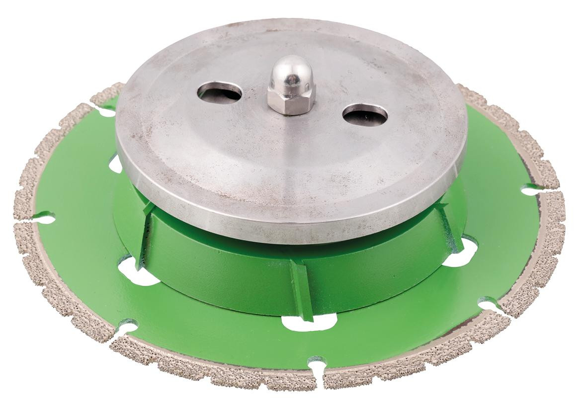 Führungsrolle für diaflex HM Trenn- und Frässcheibe