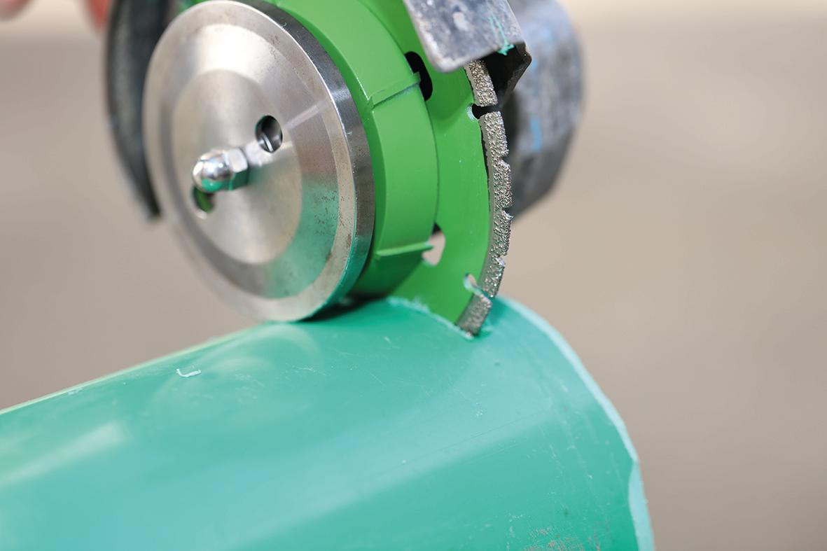 Führungsrolle für diaflex HM Trenn- und Frässcheibe