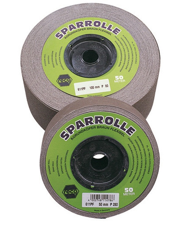RECA Sparrolle 100 mm x 50 m Korn 180