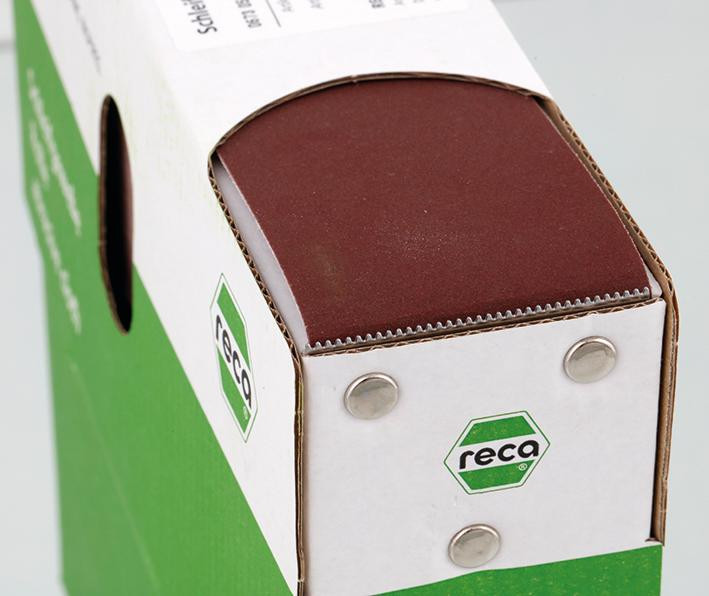 RECA Sparrolle 50 mm x 50 m Korn 220