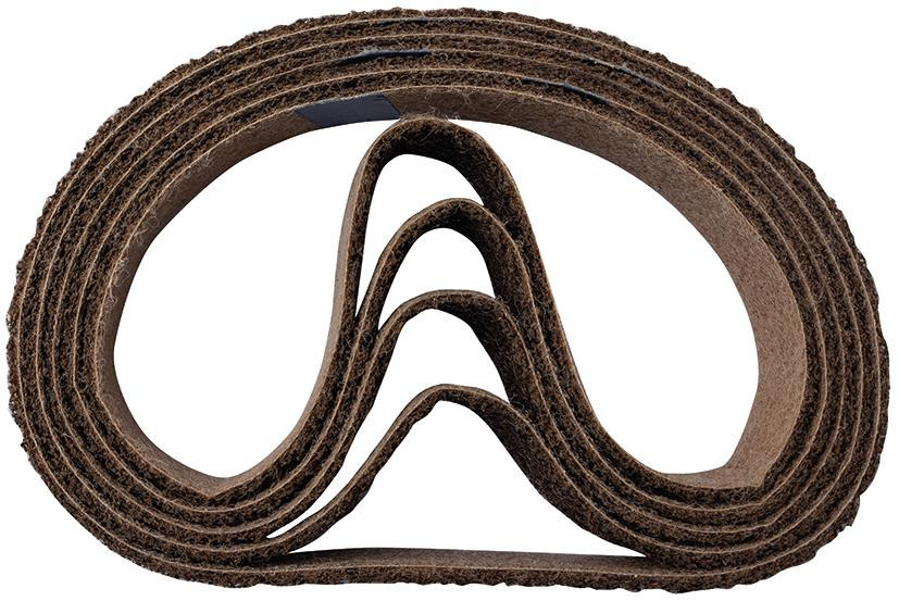 Vliesschleifband 35 x 650 mm Grob/braun