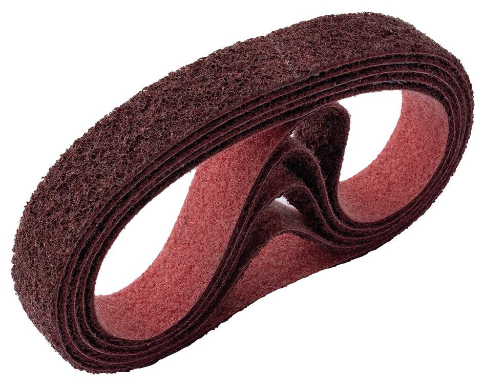 Vliesschleifband 35 x 650 mm Mittel/rot