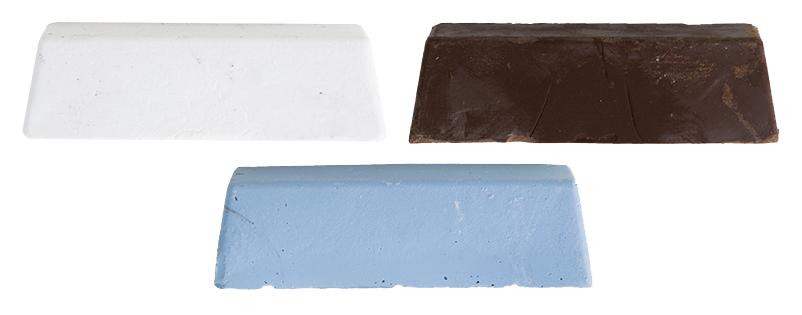 Vorpolierpaste weiss für Stahl und Inox