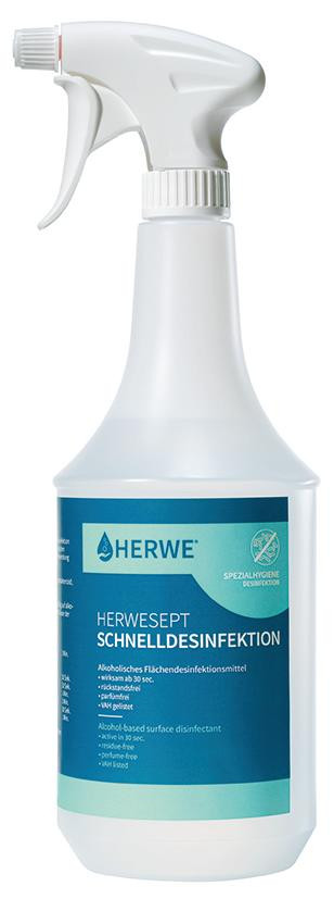 Sprühpistole für HERWESEPT Flächendesinfektionsmittel