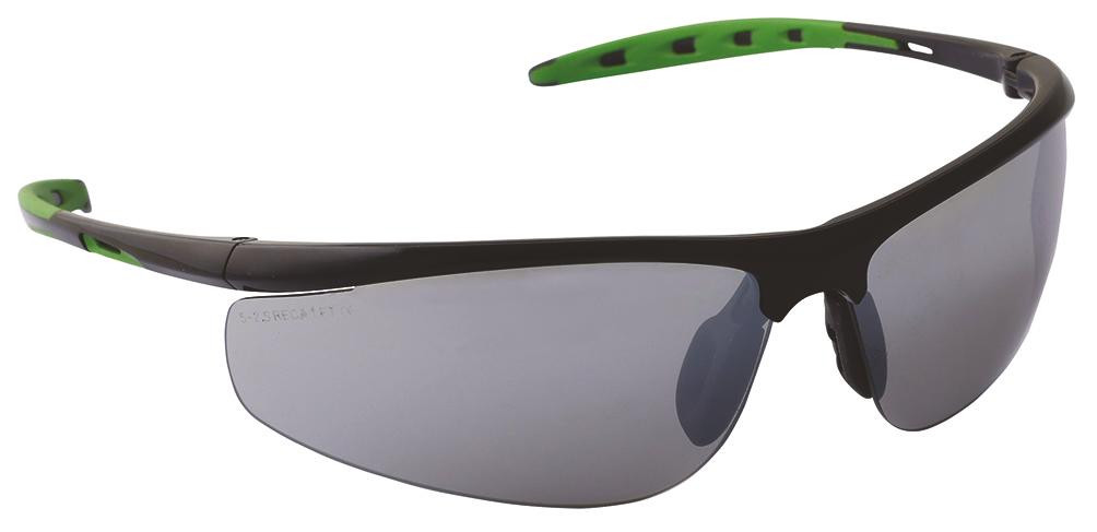 Schutzbrille RECA RX 208, grau verspielgelt