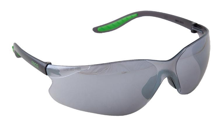 Schutzbrille RECA EX 102 grau verspiegelt
