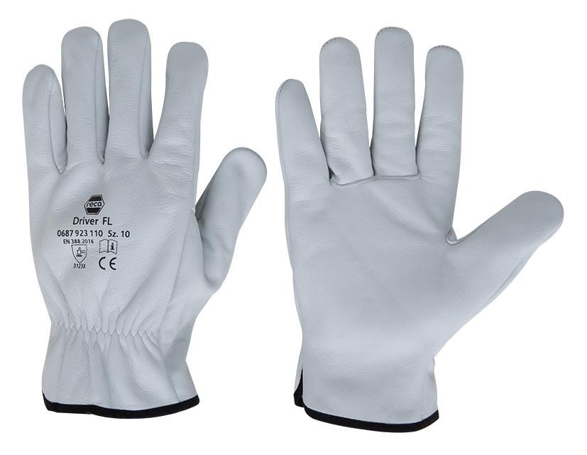 Handschuh RECA Driver Vollleder Gr. 9