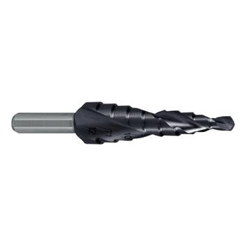 RECA Stufenbohrer HSS/TiAlN Größe 09 Ø 4 - 12 mm