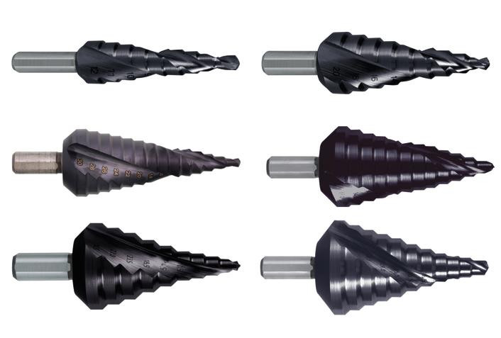 RECA Stufenbohrer HSS/TiAlN Größe 14 Ø 5,3 - 30,5 mm