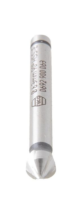 RECA Kegelsenker 3-Schneiden 90 Grad HSS Co5 6,3 mm