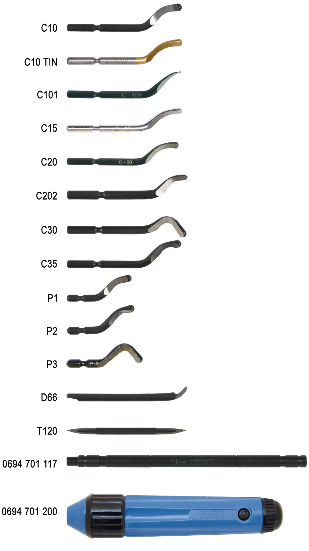 Erastzklinge C 20 (S 20) schwer für Messing und Guss