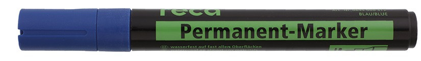 RECA PERMANENTMARKER BLAU