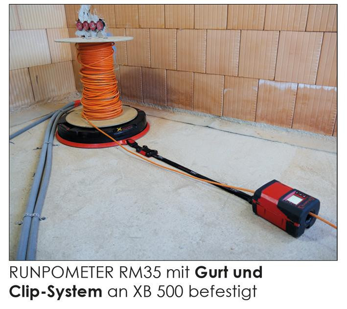 Digitales Kabellängenmessgerät RUNPOMETER RM 35