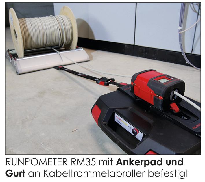 Digitales Kabellängenmessgerät RUNPOMETER RM 35