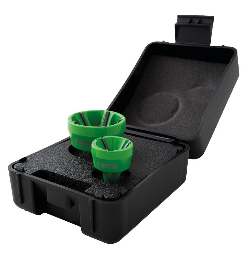 Reamer Set 2-teilig: 1 x 3 bis 19 mm und 1 x 13 - 35 mm
