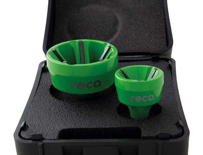 Reamer Set 2-teilig: 1 x 3 bis 19 mm und 1 x 13 - 35 mm
