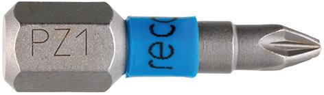 RECA Dyna - Torsionsbit 1/4" Pozidrive-Kreuzschlitz 1 x 25 mm