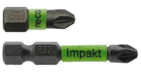 RECA Impakt Bit 1/4" Pozidrive 2 x 50 mm