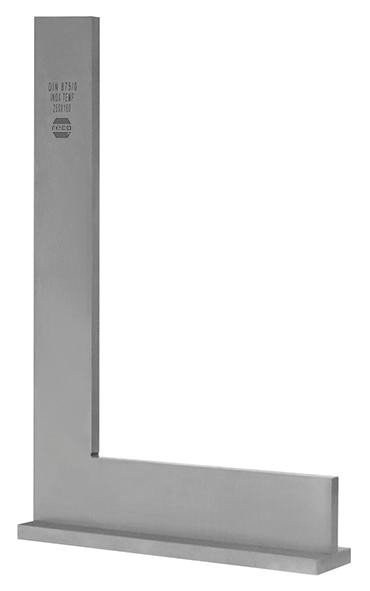 Präzisions-Werkstattwinkel DIN875 Genauigk.1, mit Anschlag, Schenkell. 250 x 165 mm