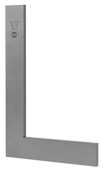 Präzisions-Werkstattwinkel DIN875 Genauigkeit1, ohne Anschlag, Schenkell. 300 x 200 mm
