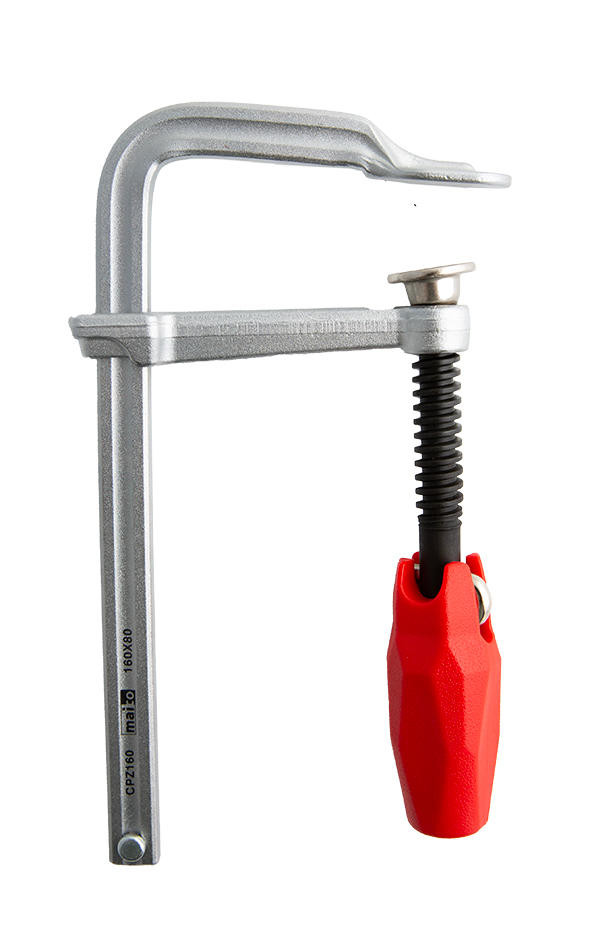 Schraubzwinge 1K-Winkelgr.160 x 80 mm