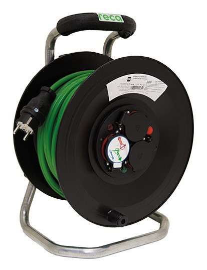 Kabeltrommel 250V 3 x 1,5 mm² 33 m FR/BE