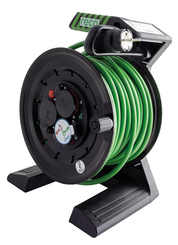 RECA Generation 7 Kabeltrommel 250 V, 3 x 1,5 mm², 33 m