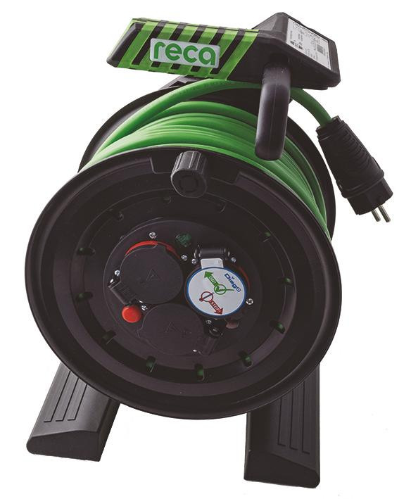 RECA Generation 7 Kabeltrommel 250 V, 3 x 1,5 mm², 33 m