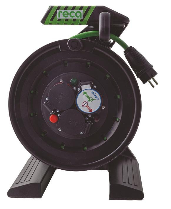 RECA Generation 7 Kabeltrommel 250 V, 3 x 1,5 mm², 33 m
