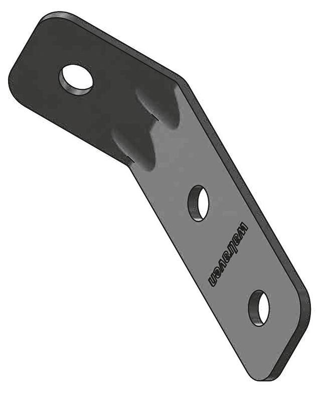 recamo Zahnschienen-Winkel - Stahl - verzinkt - Typ 41 - 135° - 52 X 110