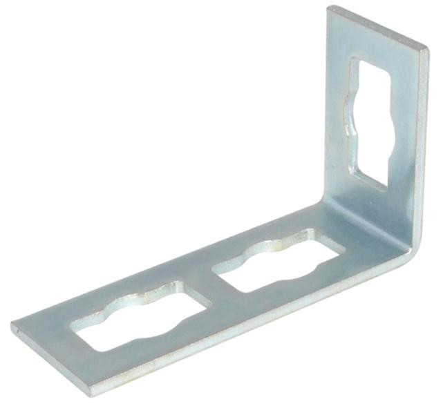 recamo-ZS-Push-Winkel - Stahl - verzinkt - Typ 41 - 90° - 110 X 64