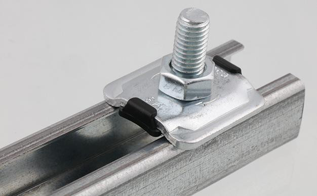 recamofix Montageschienen-Schnellbefestiger - Stahl - verzinkt - 27/28 - M 8 X 60