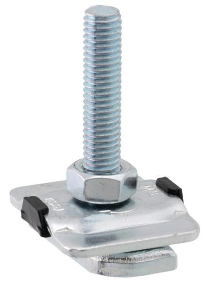 recamofix Montageschienen-Schnellbefestiger - Stahl - verzinkt - 27/28 - M 8 X 120