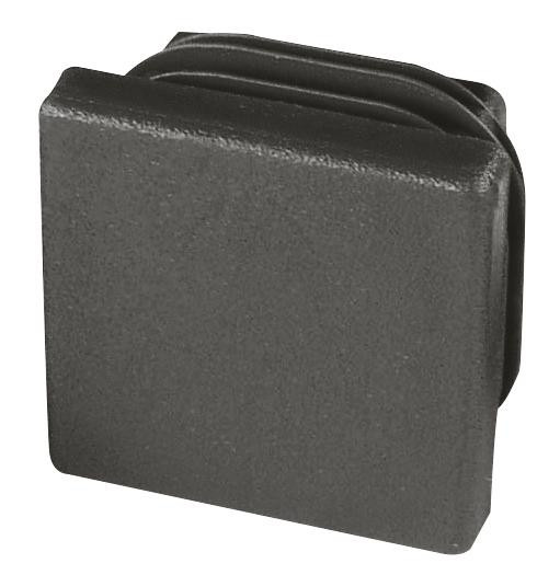 recamo Montageschienen-Endkappe - Polyethylen - schwarz - 28/30