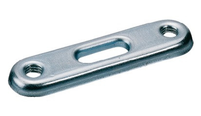 recamo Doppelhalter - Stahl - verzinkt - Lochabstand 85 mm - M 8