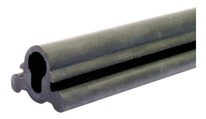 recamo Zahnschienen-Gummieinlage - EPDM - schwarz - Typ 41 - Rolle 30m