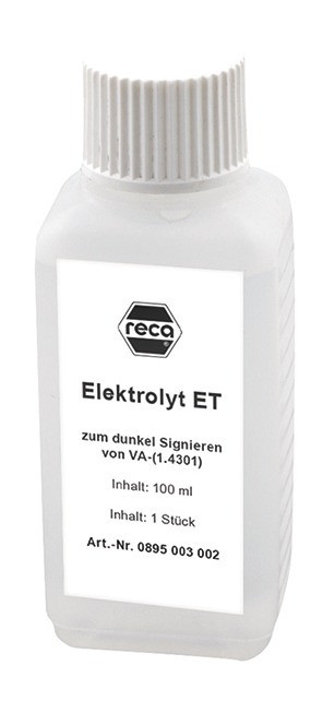 RECA Elektrolyt ET zum dunkel signieren 100 ml