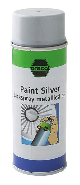 RECA arecal Lack Spray silber metallic 400 ml