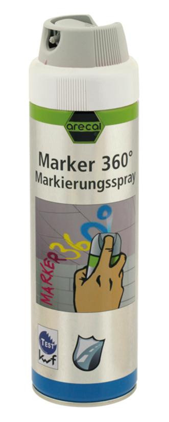 RECA arecal Marker 360° weiß 500 ml