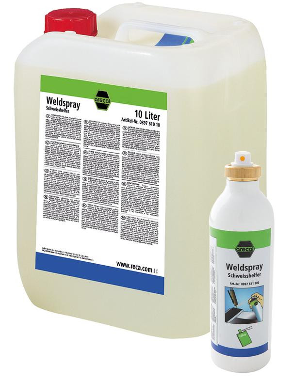 RECA arecal Fillup Weld Spray 10 l in Kunststoffkanister